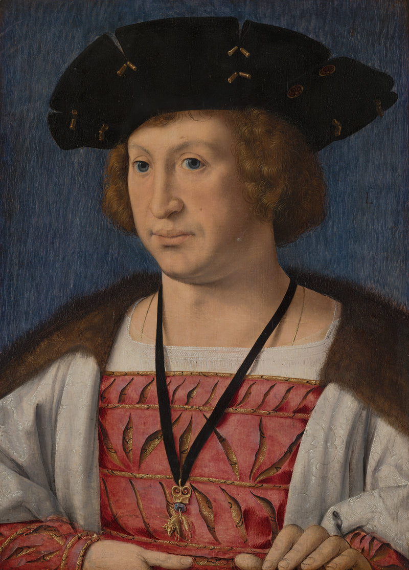 Retrato de Floris van Egmond (1469-1539), conde de Buren y Leerdam - Jan Gossaert