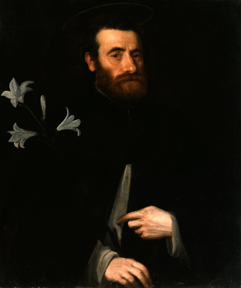 Retrato de Fra Lorenzo da Bergamo - Lorenzo Lotto