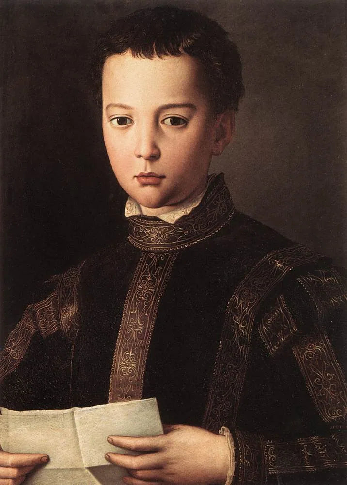 Retrato de Francesco I de Médici niño - Bronzino