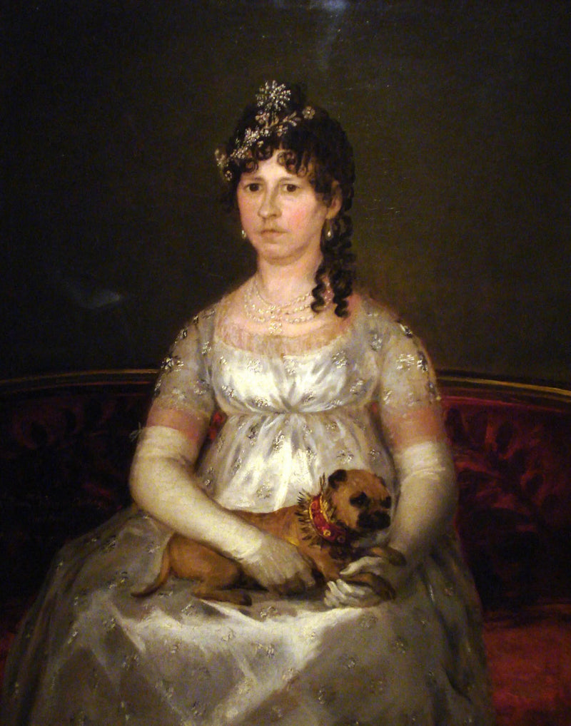 Retrato de Francisca Vicenta Chollet y Caballero - Francisco de Goya