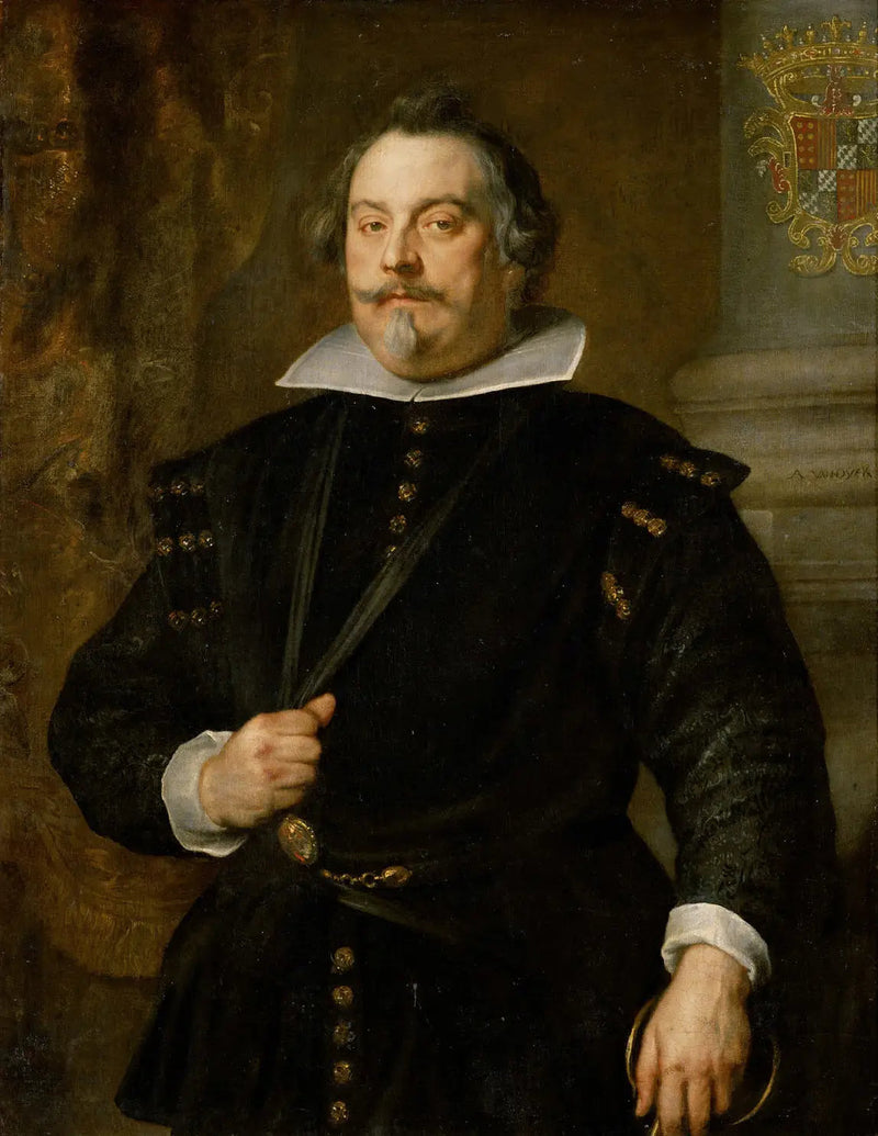 Retrato de Francisco de Moncada, marqués de Aytona - Antoine van Dyck