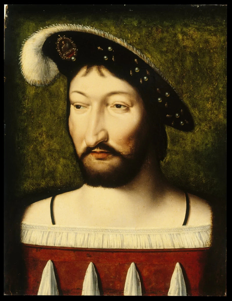Retrato de Francisco I, rey de Francia - Joos van Cleve