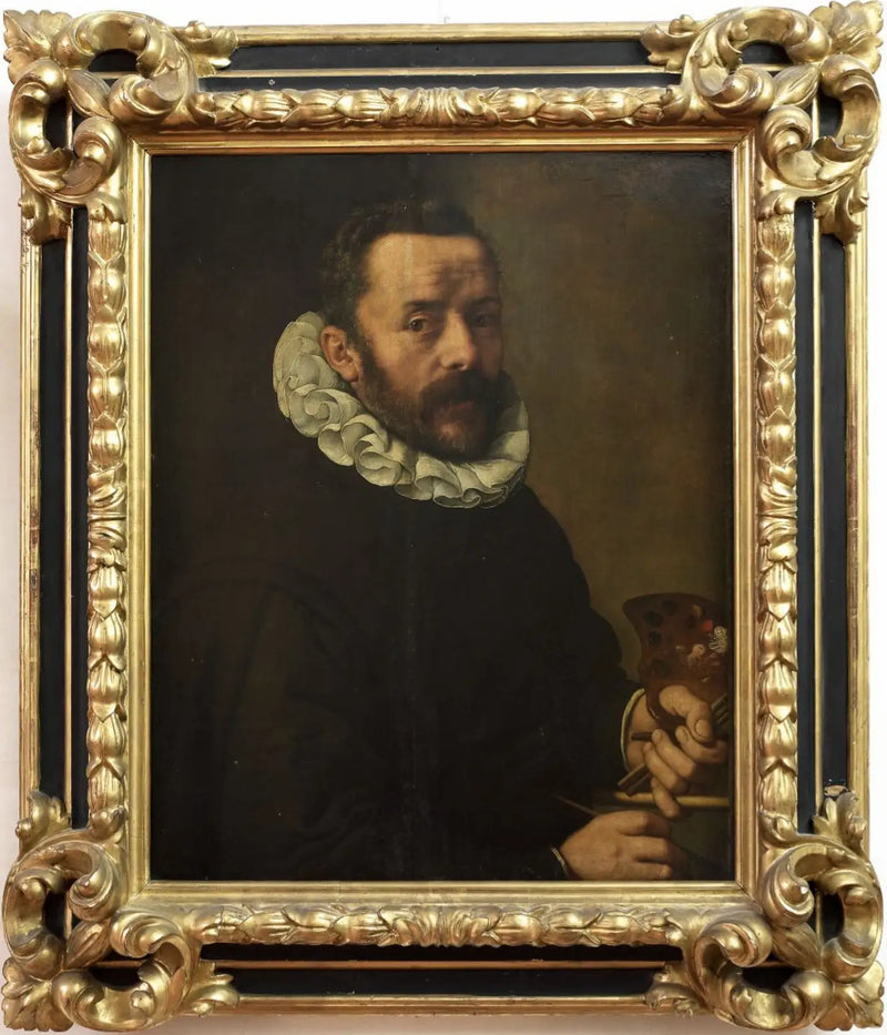 Retrato de Frans Francken (II) - Frans Pourbus el Joven