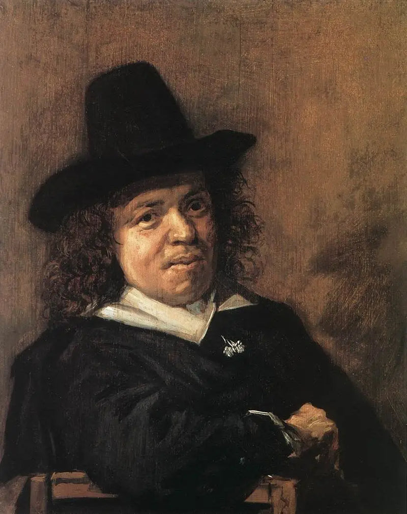 Retrato de Frans Jansz. Post (1612-1680) - Frans Hals