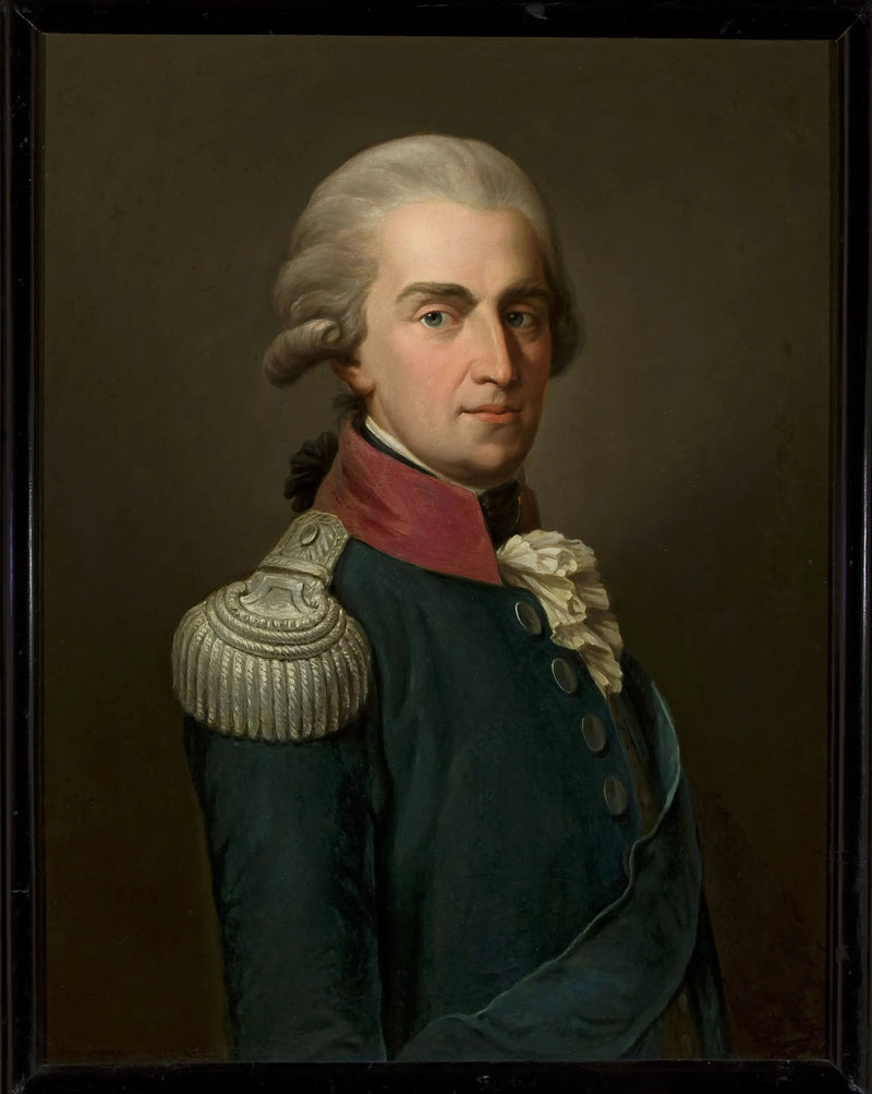Retrato de Federico Augusto, duque de Varsovia - Anton Graff