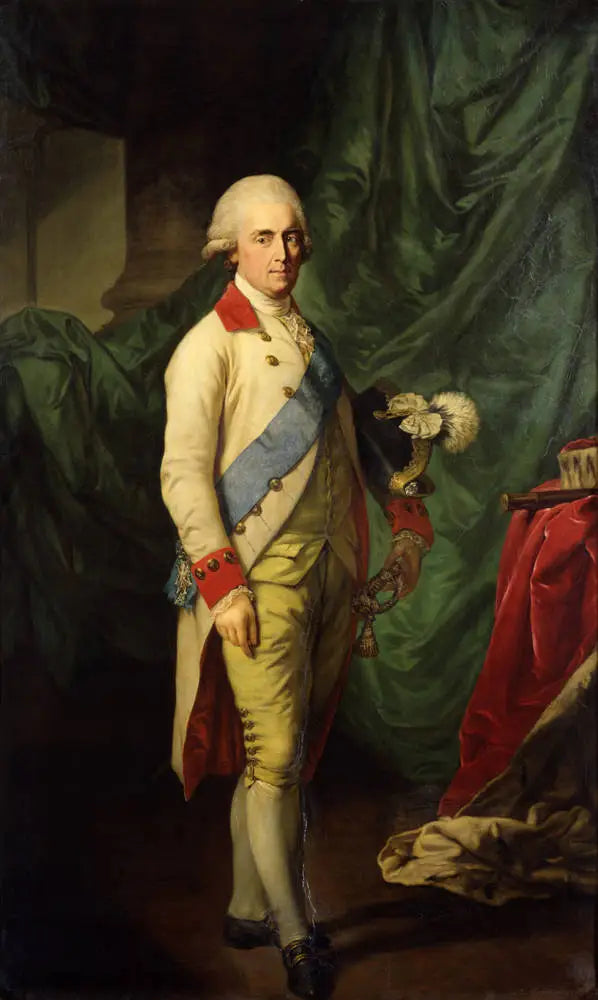 Retrato de Federico Augusto I de Sajonia (1750-1827) - Anton Graff