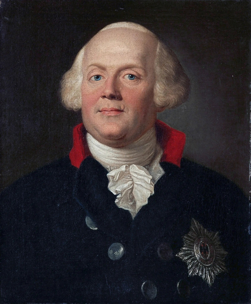 Retrato de Federico Guillermo II - Anton Graff