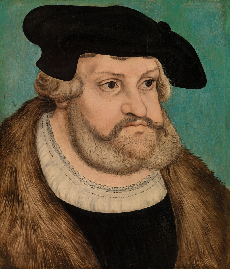 Retrato de Federico el Sabio, duque de Sajonia - Lucas Cranach el Viejo