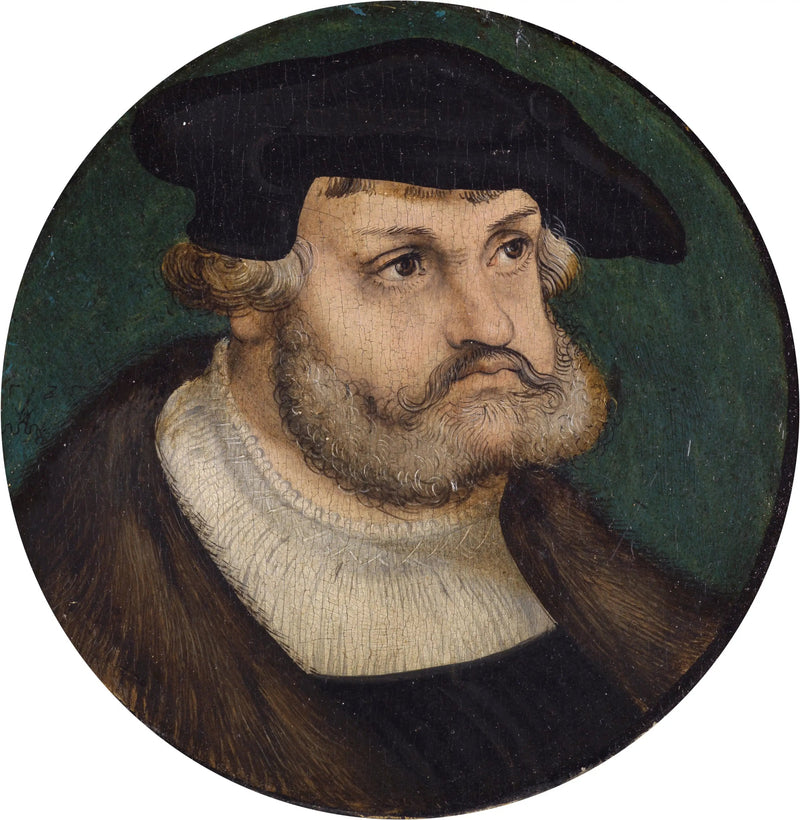Retrato de Federico el Sabio, elector de Sajonia - Lucas Cranach el Viejo