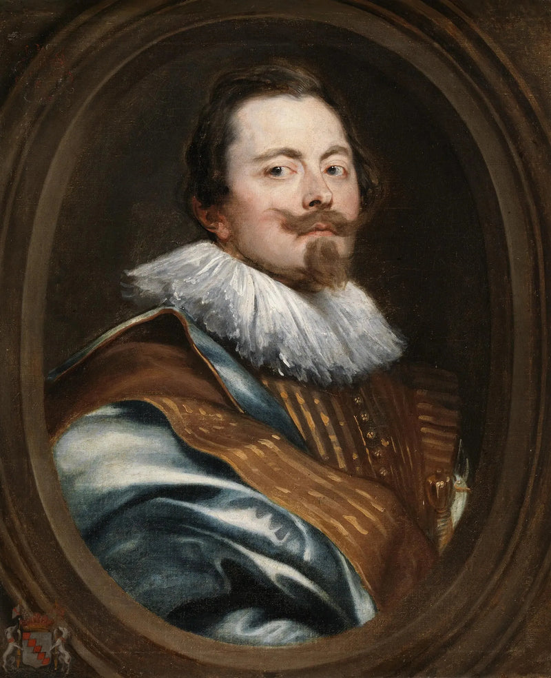 Retrato de Frederick Marselaer, diplomático - Antoine van Dyck