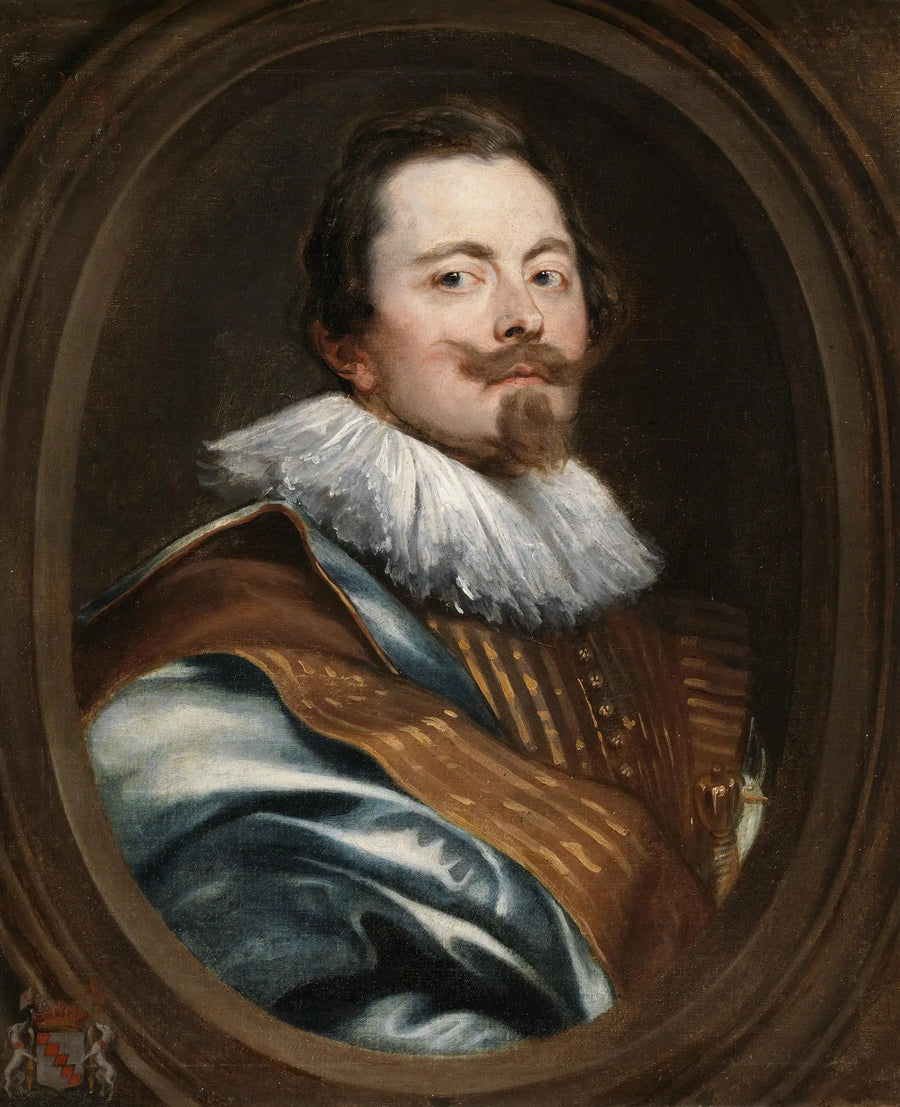 Retrato de Frederick Marselaer, diplomático - Antoine van Dyck