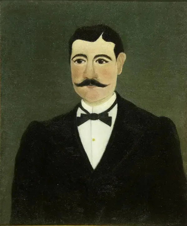 Retrato de Frumence Biche en civil - Henri Rousseau