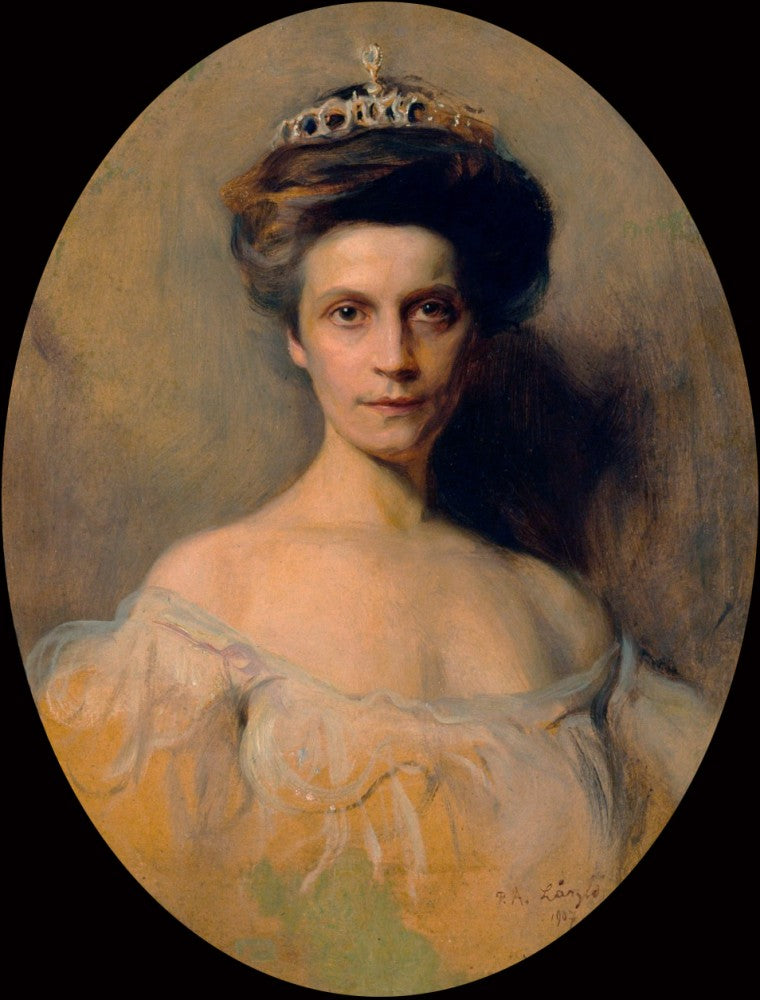 Retrato de Fürstin Dietrichstein zu Nikolsburg, nacida Princesa Olga Dolgourky - Felipe de Laşzloş