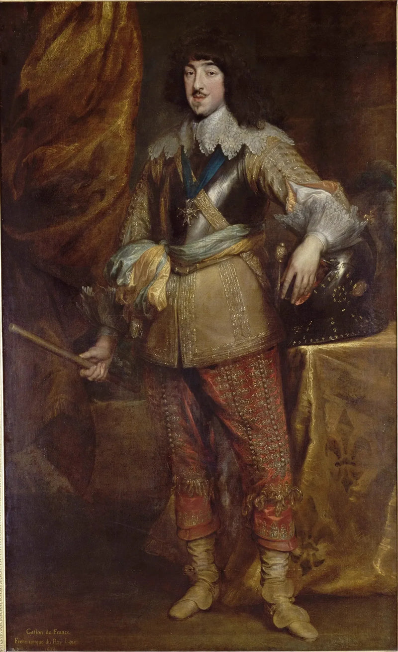 Retrato de Gastón de Francia - Antoine van Dyck