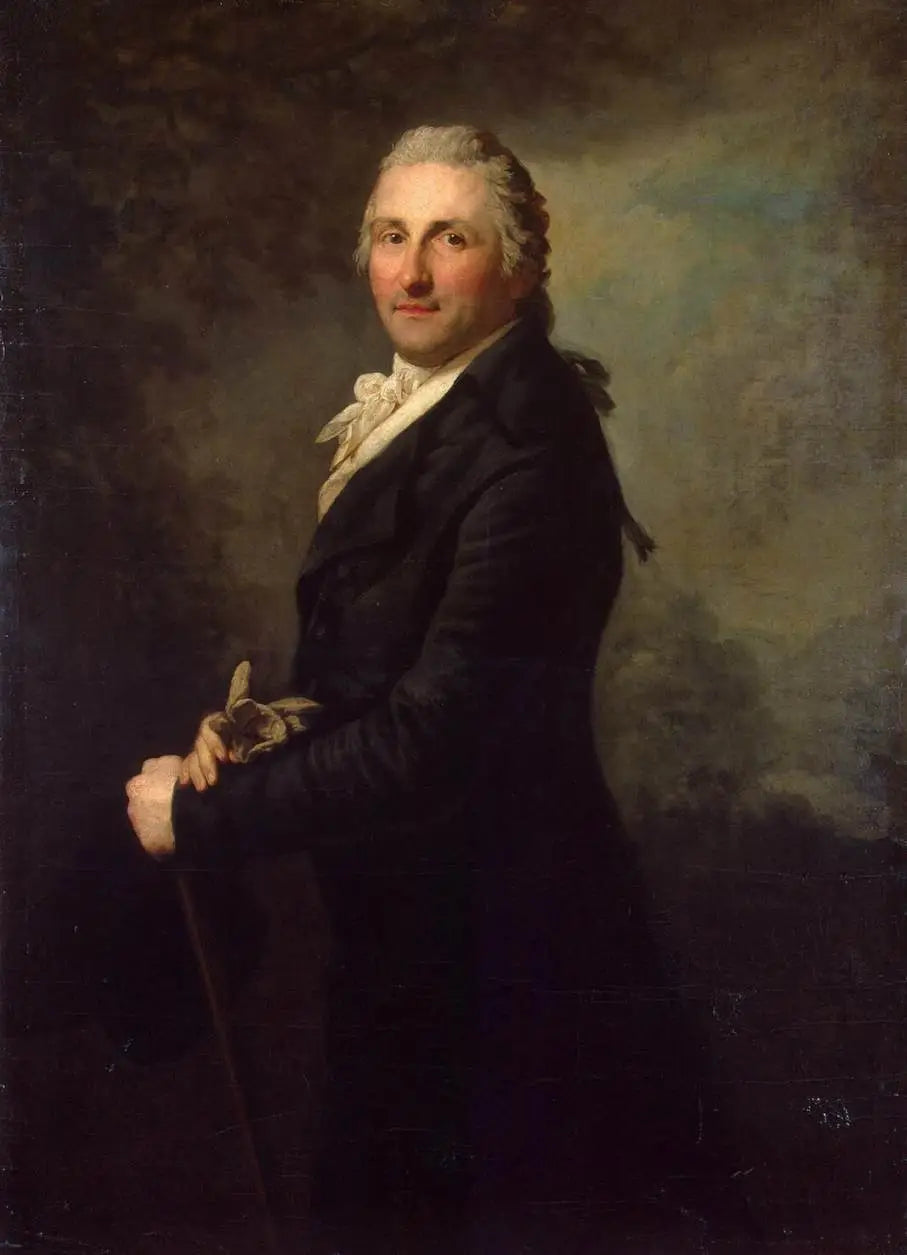 Portrait de Georg Leopold Goguel - Anton Graff image 1 reproduction d’œuvre d’art à l’huile