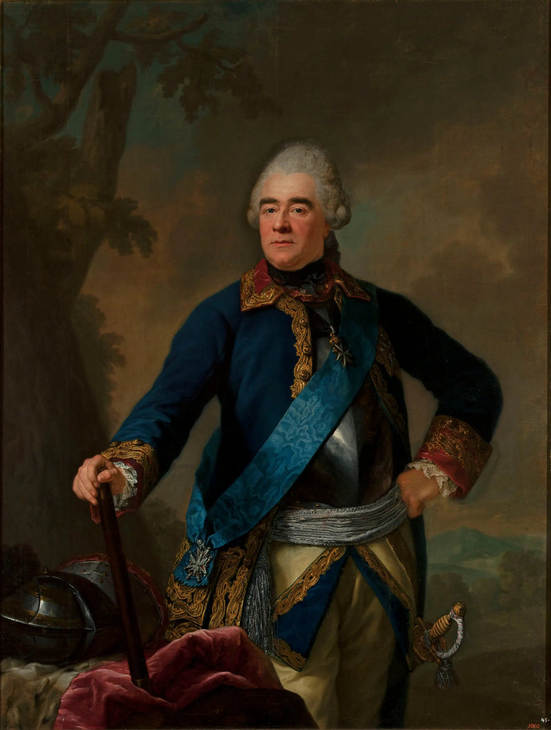 Retrato de Georg Sachs. - Anton Graff