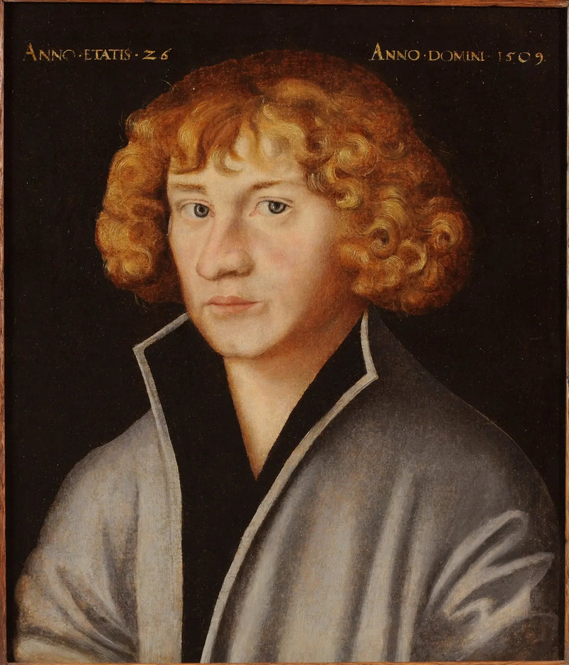 Retrato de Georg Spalatin - Lucas Cranach el Viejo