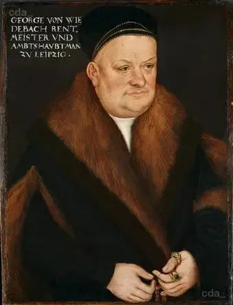 Retrato de Georg von Wiedebach - Lucas Cranach el Viejo