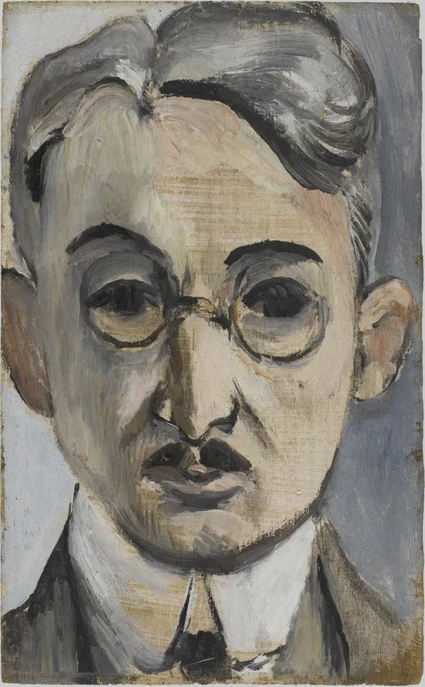 Retrato de Georges Besson con gafas - Henri Matisse