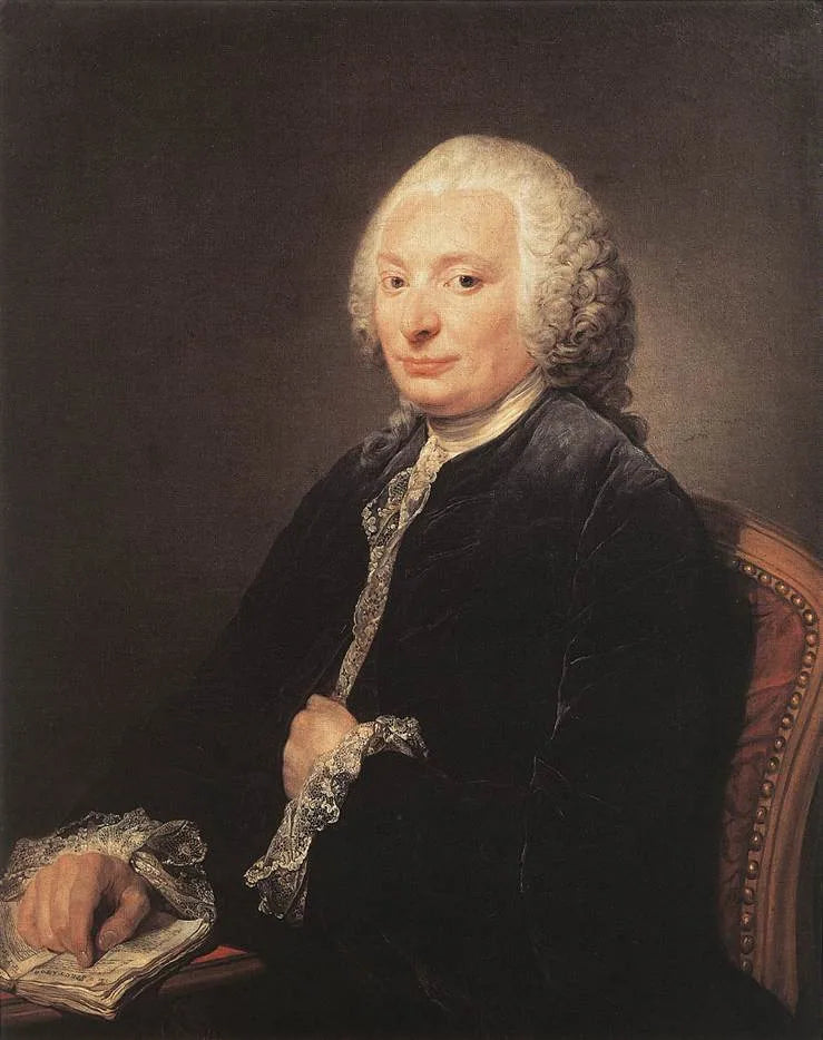 Retrato de Georges Gougenot de Croissy - Jean-Baptiste Greuze