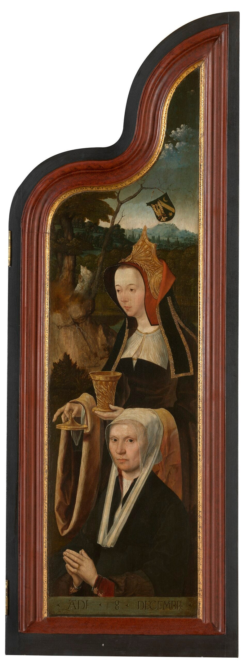 Retrato de Gerbrich Claesdr - Jacob Cornelisz van Oostsanen