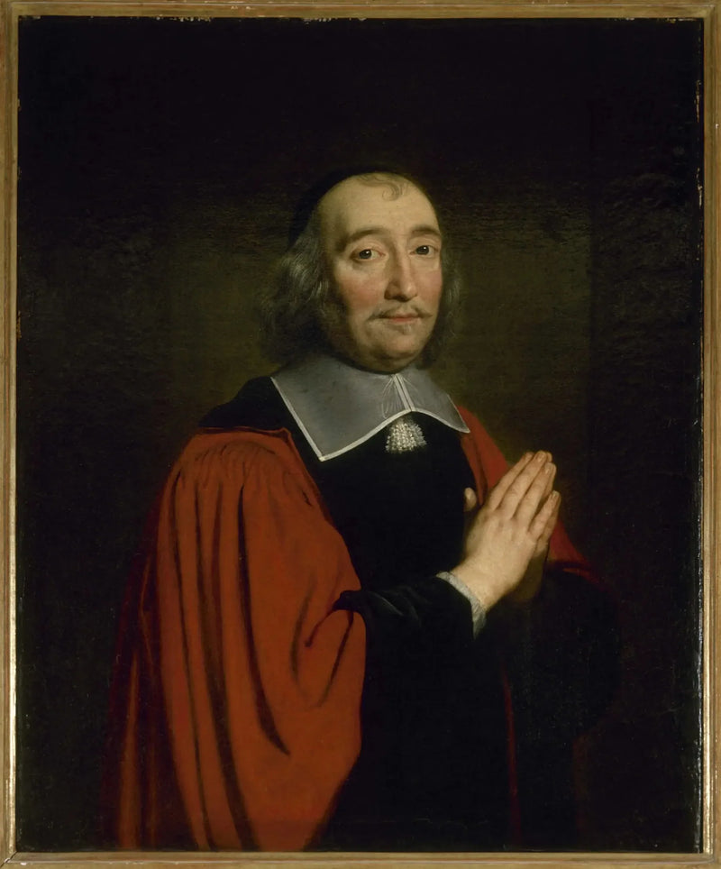 Retrato de Germain Piètre, fiscal de la Ciudad de París (1641-1654) - Philippe de Champaigne