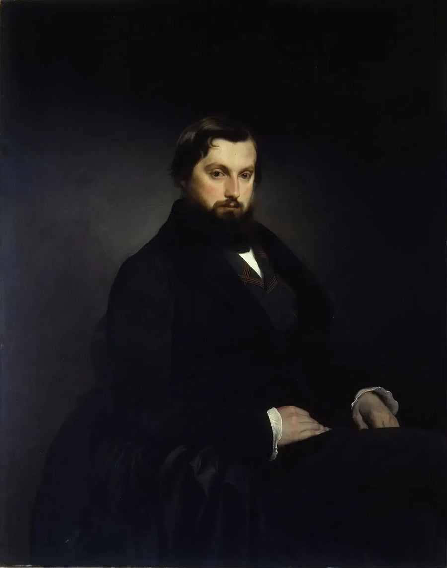 Retrato de Gian Giacomo Poldi Pezzoli - Francesco Hayez