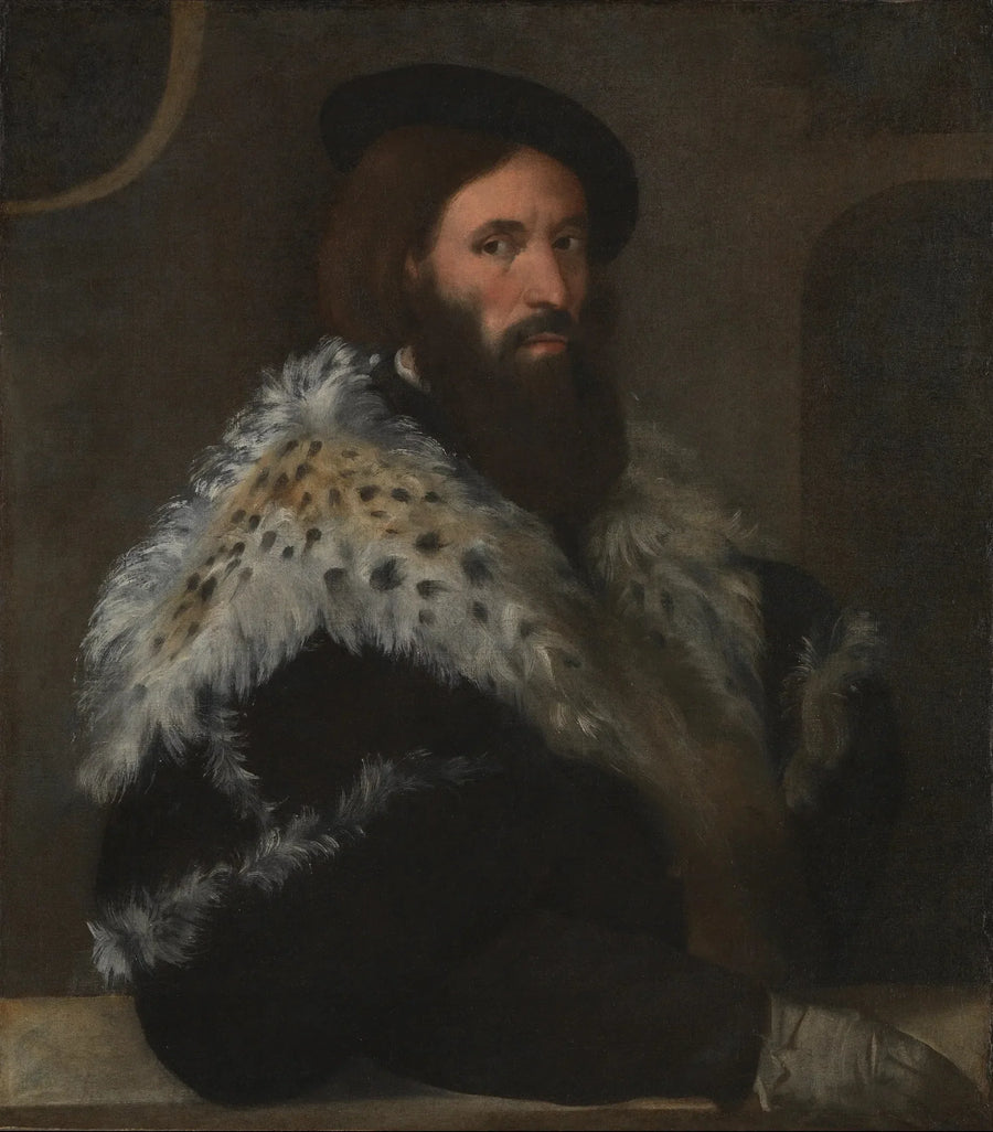 Retrato de Girolamo Fracastoro - Tiziano