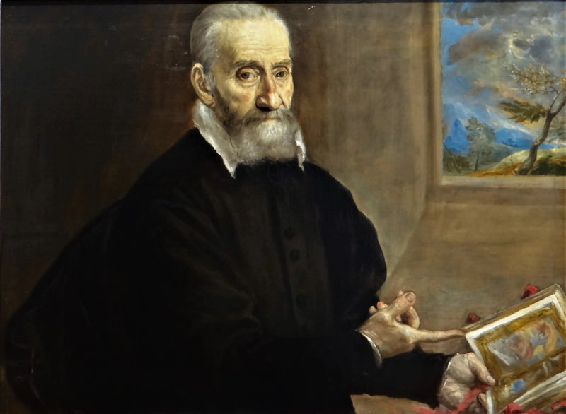 Retrato de Giulio Clovio - El Greco