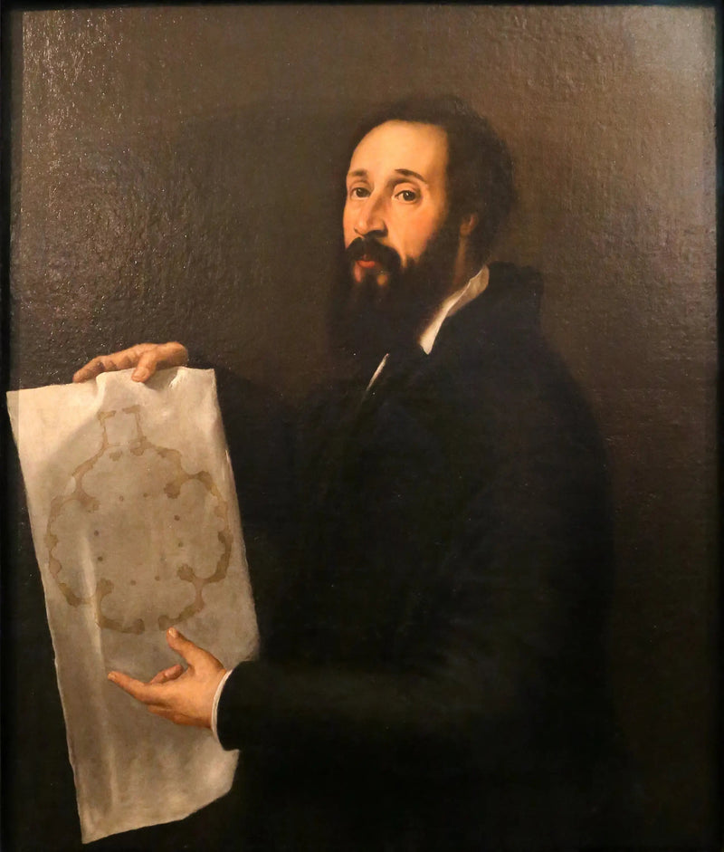 Retrato de Giulio Romano - Tiziano