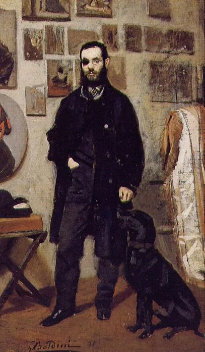 Retrato de Giuseppe Abbati - Giovanni Boldini