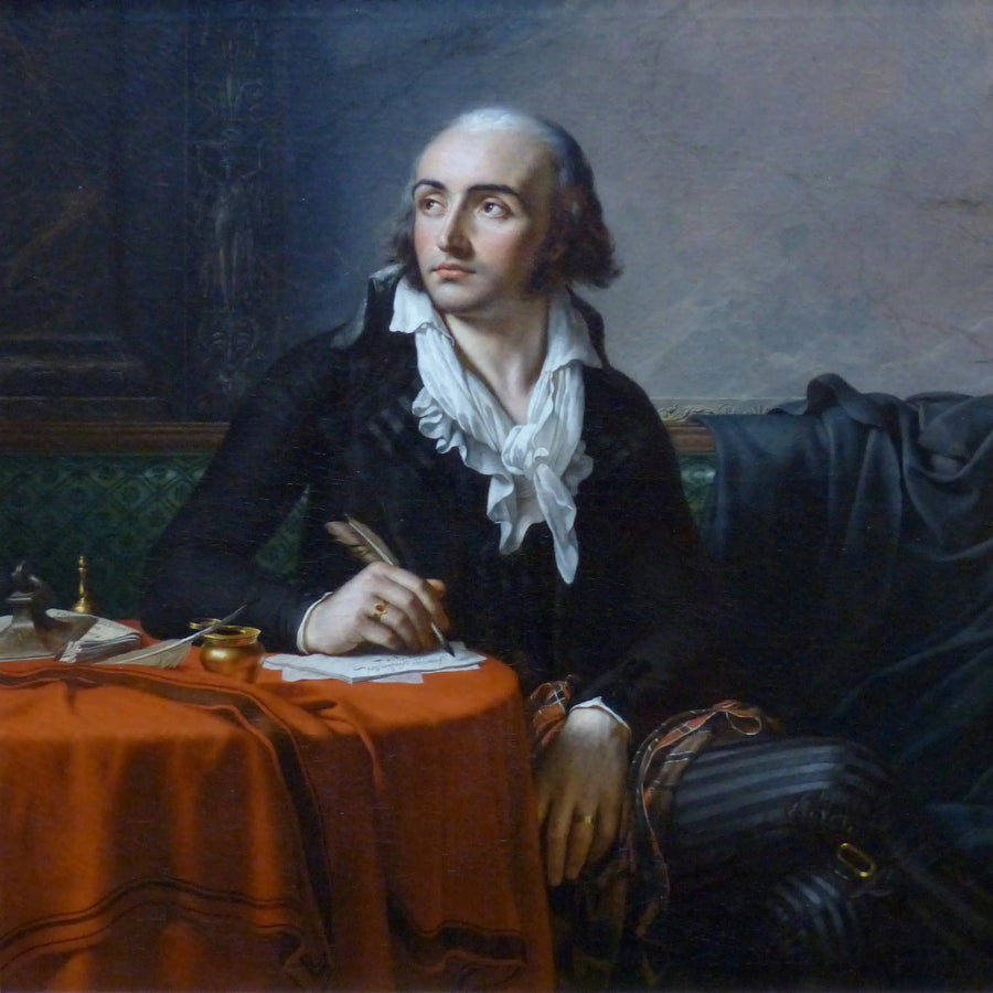 Retrato de Giuseppe Fravega - Anne-Louis Girodet
