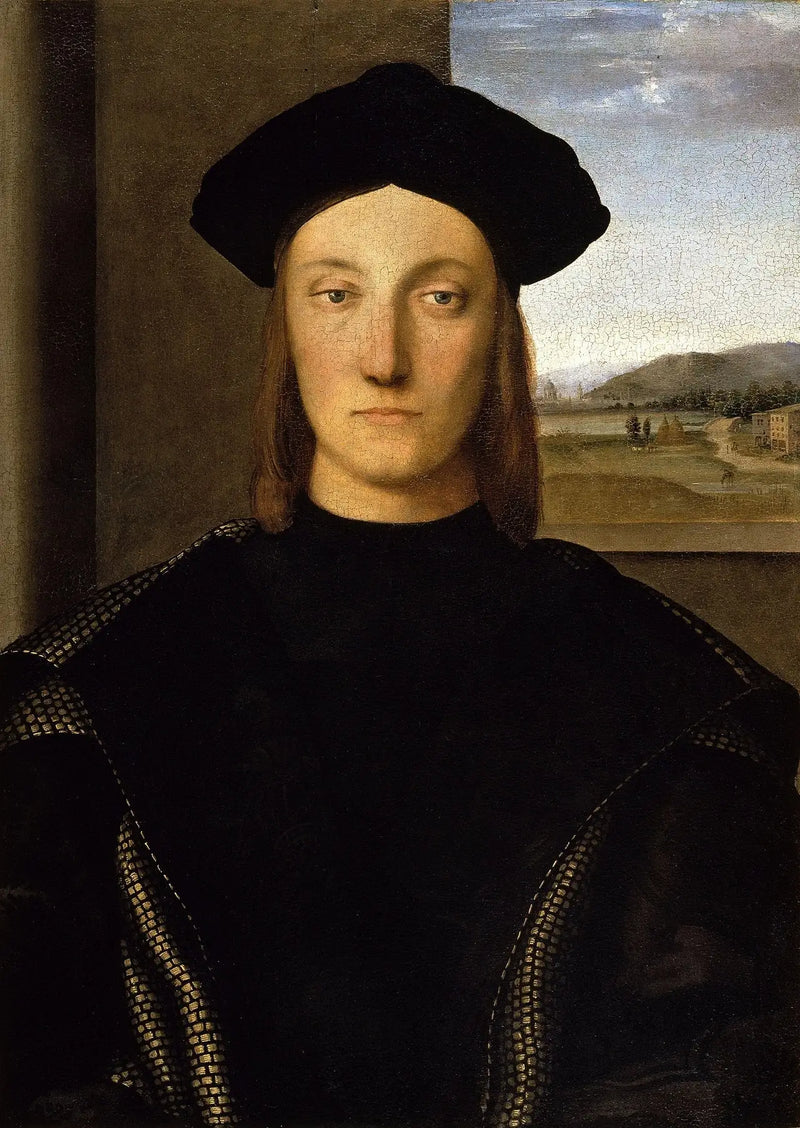 Retrato de Guidobaldo I de Montefeltro - Rafael Sanzio