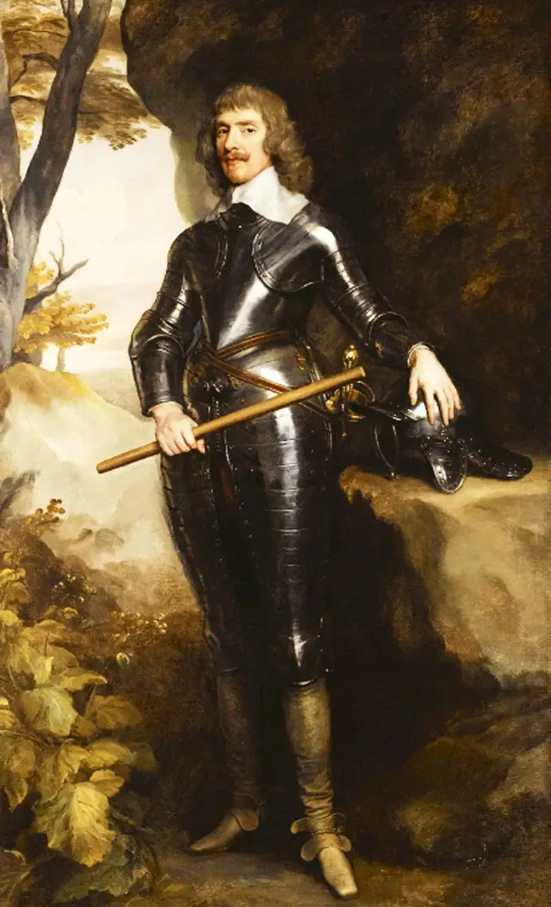Retrato de Guillermo, primer conde de Craven (1608-1697) - Antoine van Dyck