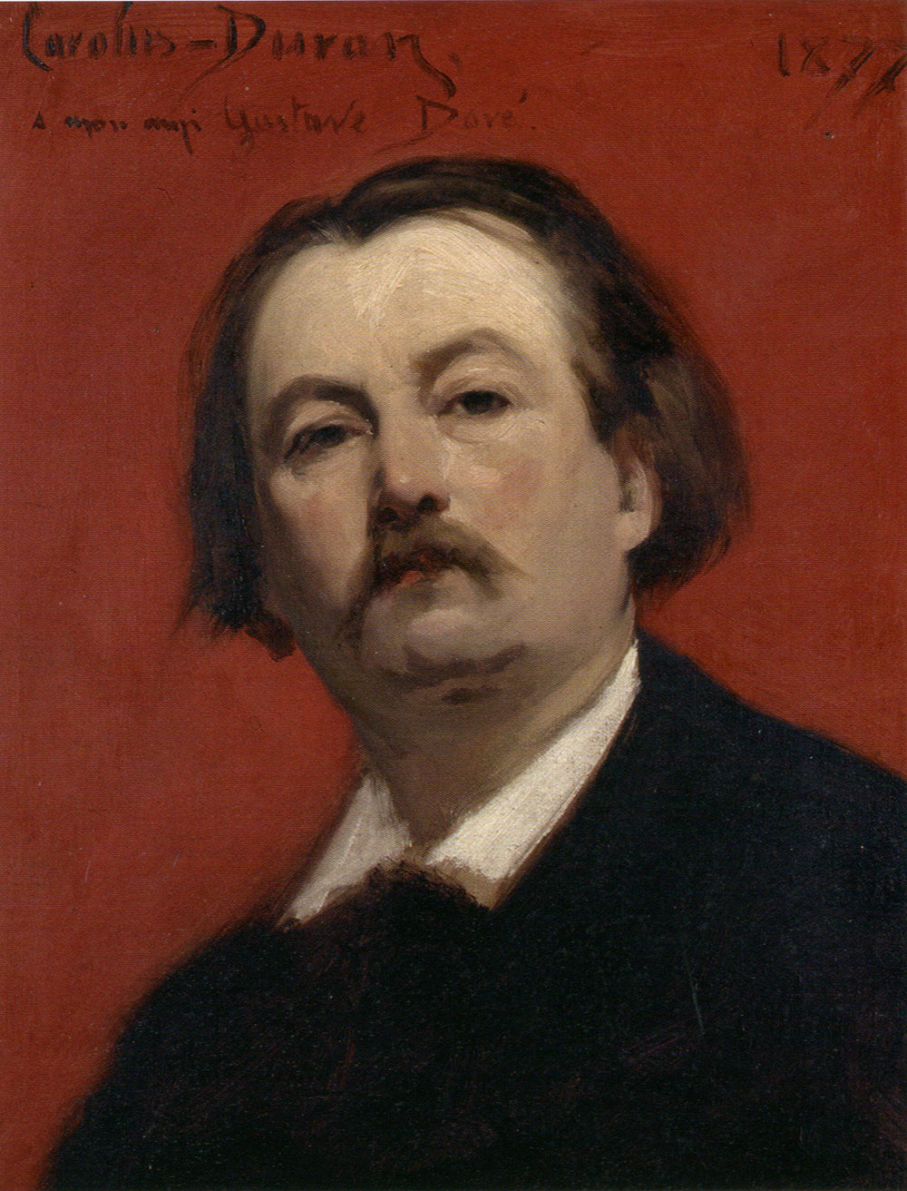 Portrait de Gustave Doré - Carolus-Duran image 1 copie peinte à la main à l’huile