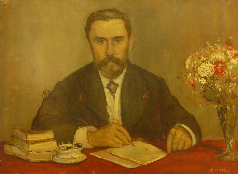 Portrait de Gustave Geffroy - Jean-François Raffaëlli