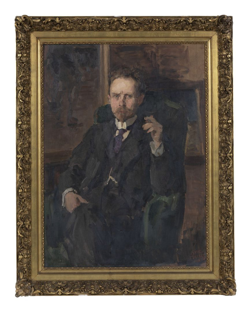Retrato de S.M. Mennes - Isaac Israels