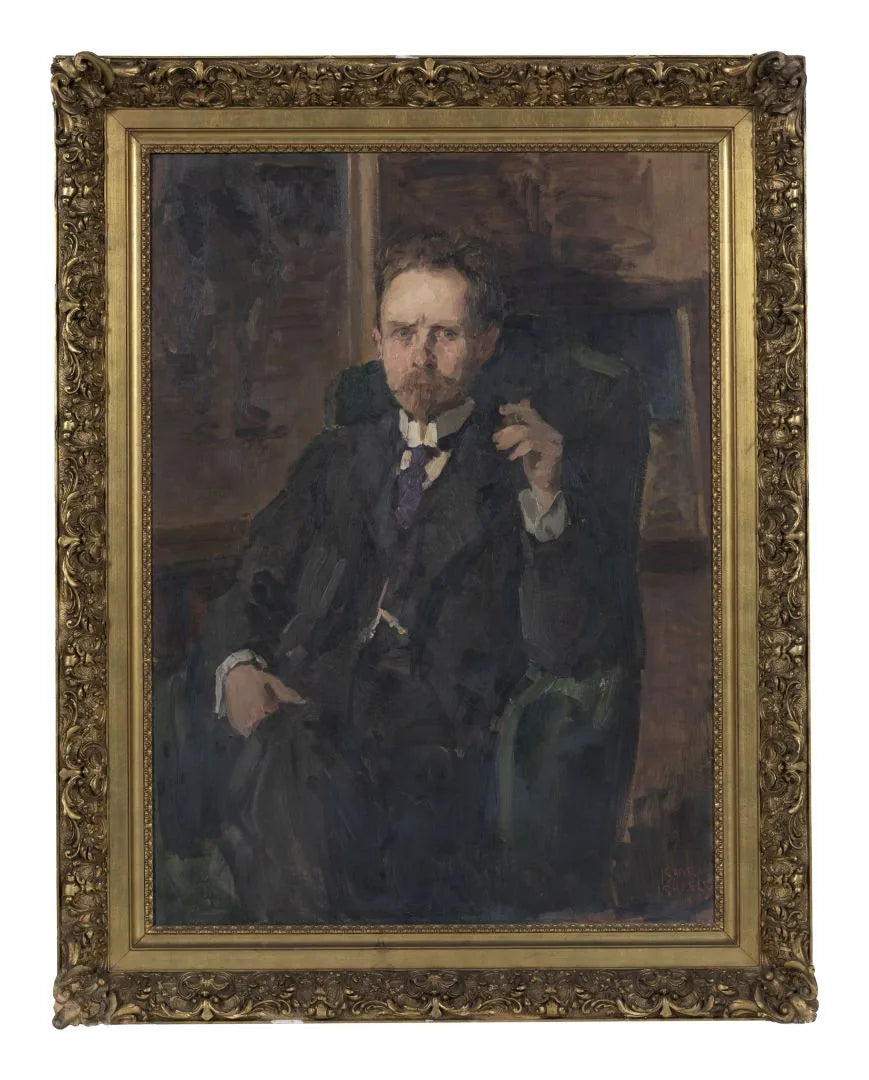 Retrato de S.M. Mennes - Isaac Israels