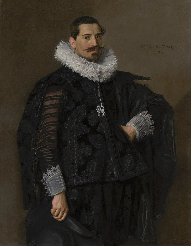Retrato de Jacob Pietersz. Olycan (1596-1638) - Frans Hals