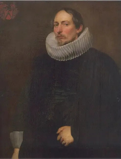 Retrato de Jacob de Witte (1591-1631), ca. 1618-1619 - Antoine van Dyck