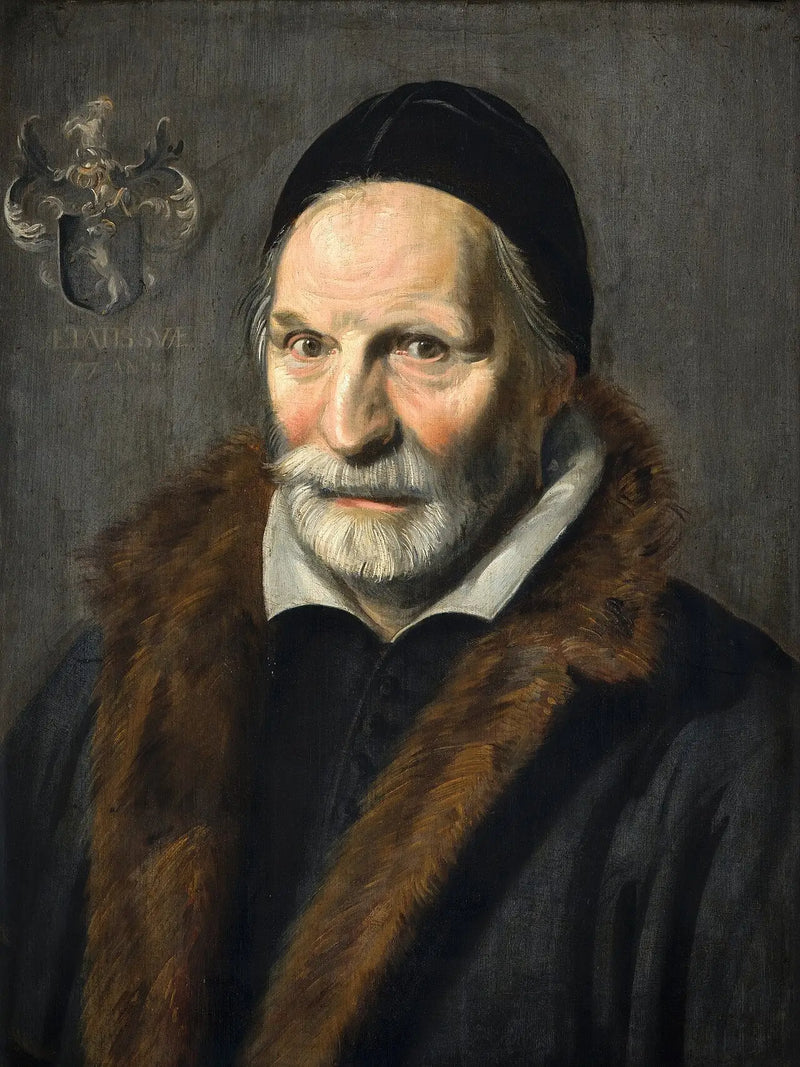 Retrato de Jacobus Zaffius - Frans Hals