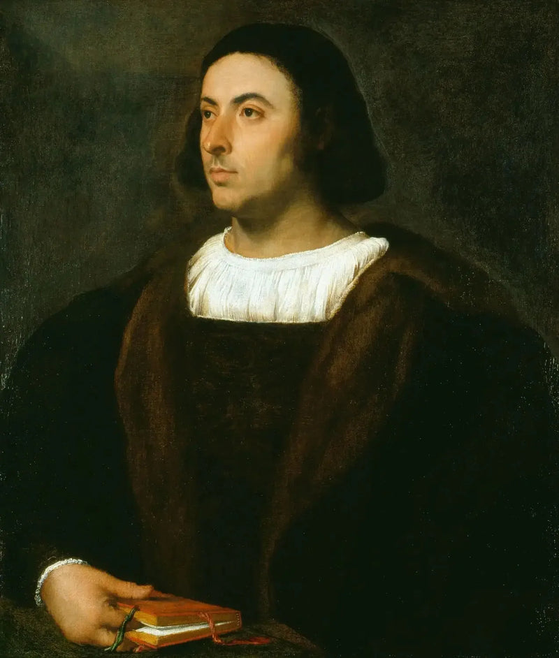 Retrato de Jacopo Sannazaro - Tiziano