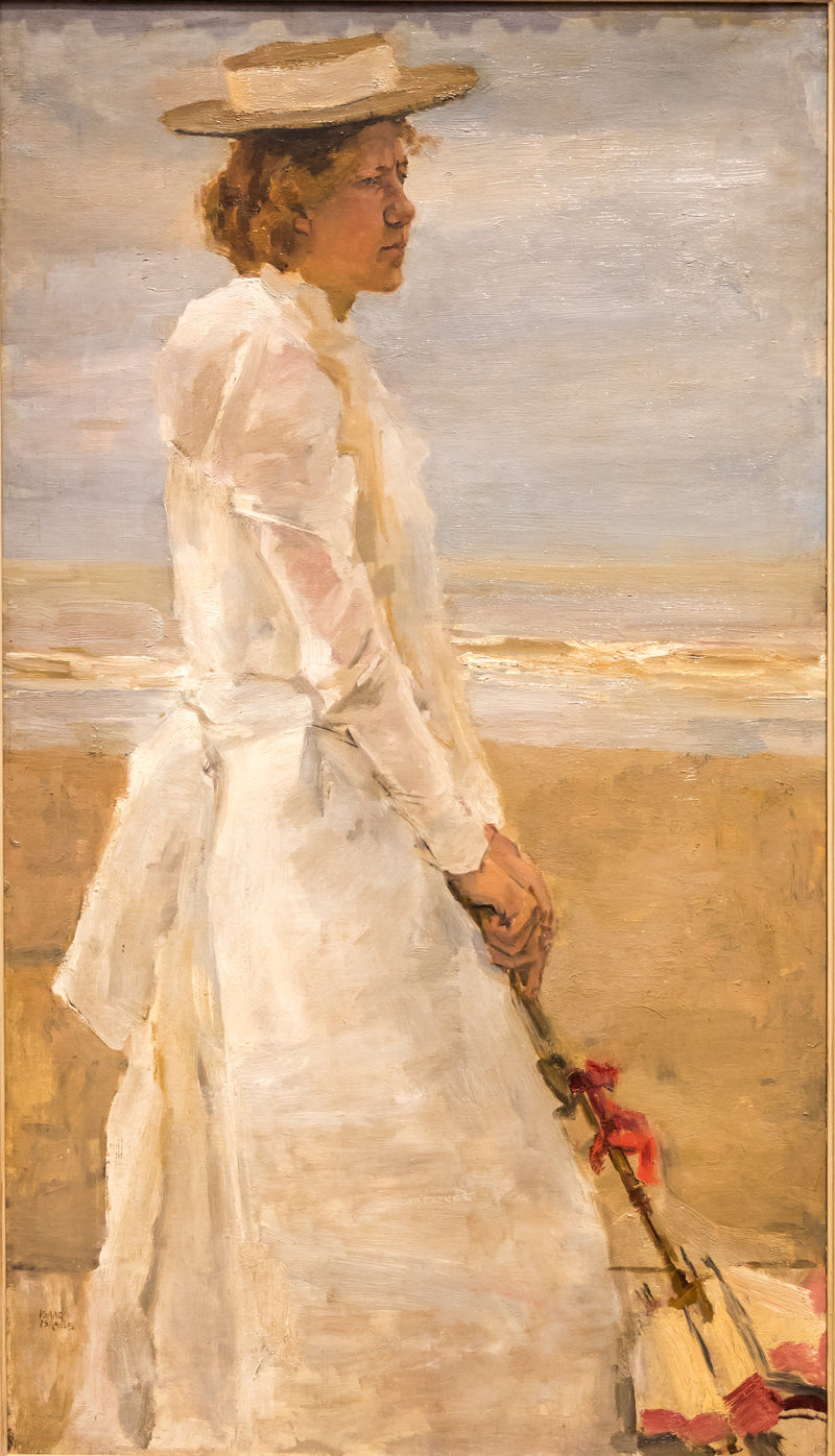 Retrato de Jacqueline Sandberg - Isaac Israels