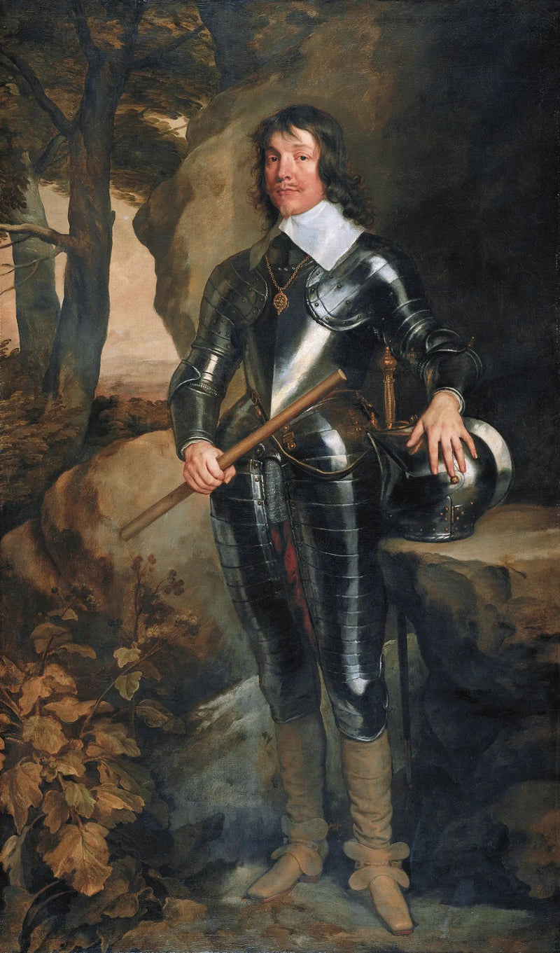 Retrato de Jacobo, 1er duque de Hamilton (1606-1649) - Antoine van Dyck