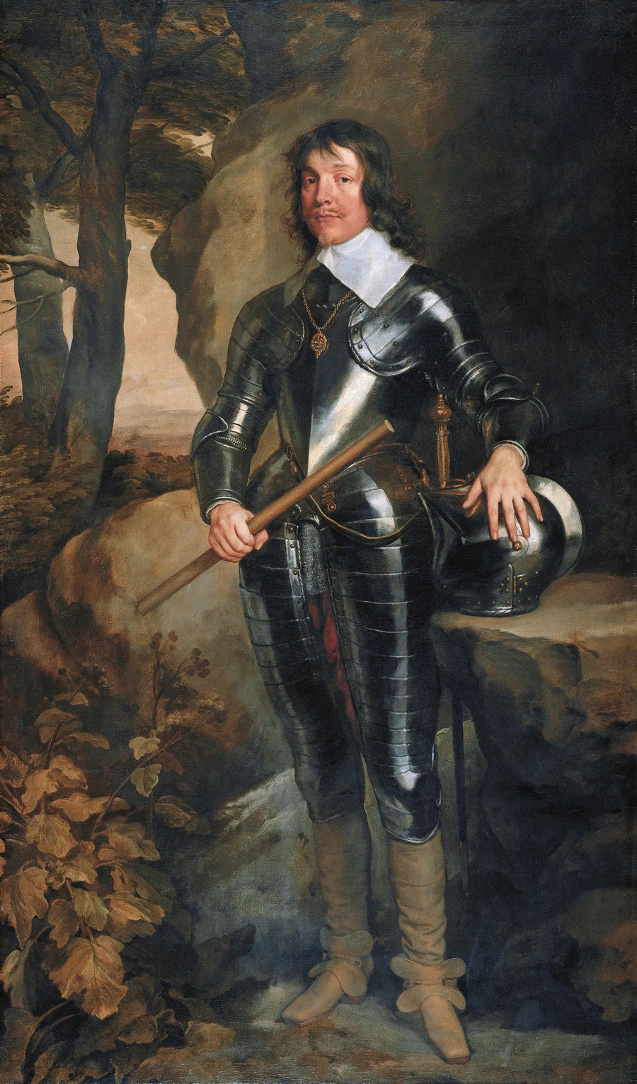 Retrato de Jacobo, 1er duque de Hamilton (1606-1649) - Antoine van Dyck