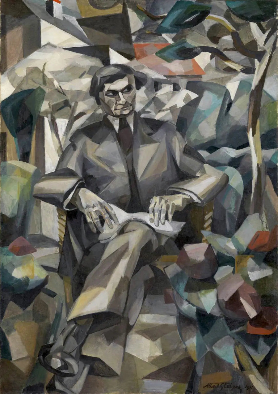 Retrato de Jacques Nayral - Albert Gleizes