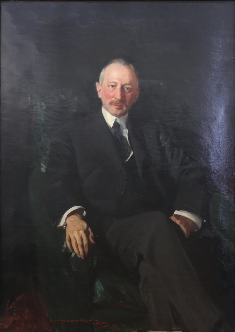 Retrato de Jacques Seligmann - Joaquín Sorolla