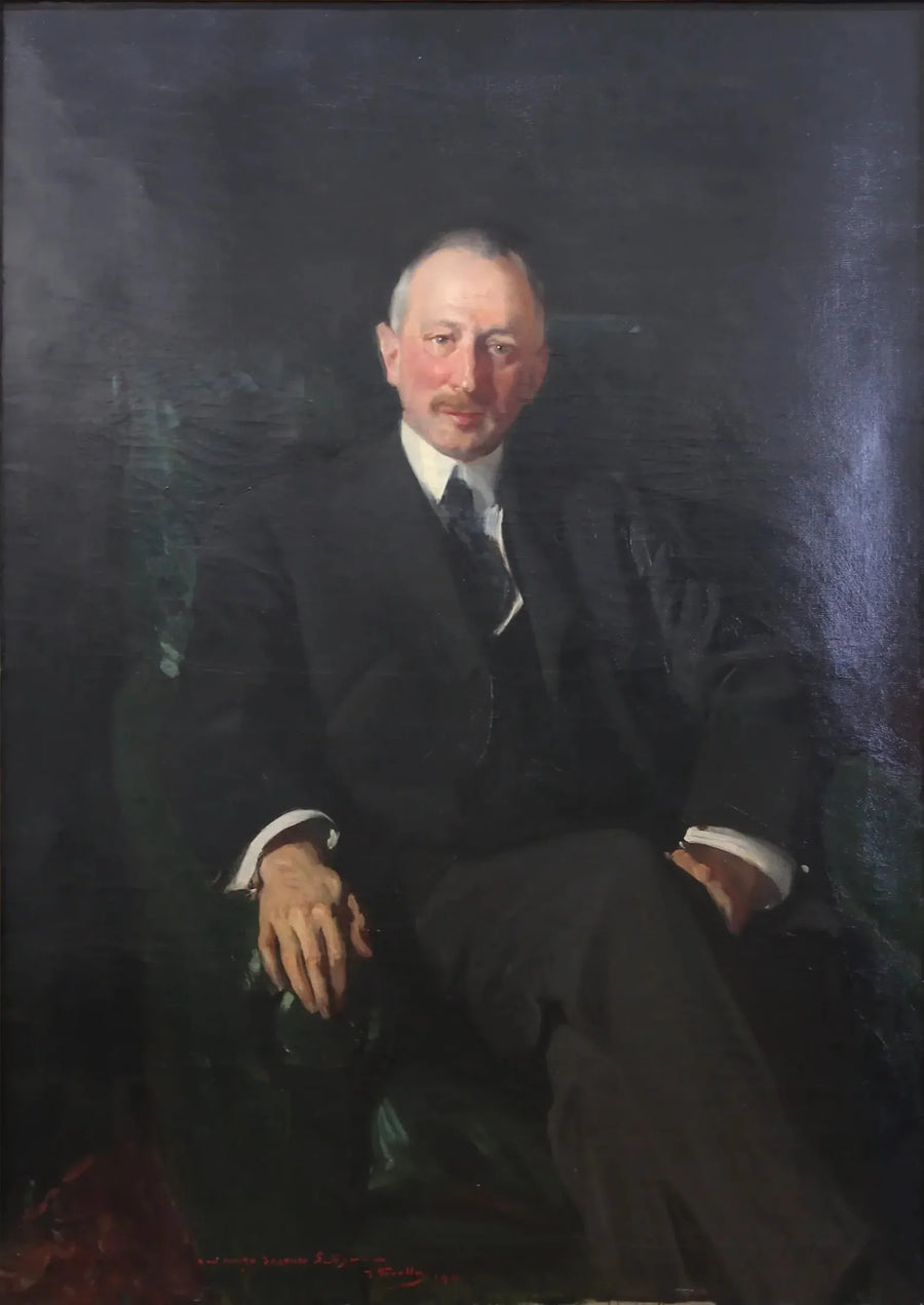 Retrato de Jacques Seligmann - Joaquín Sorolla