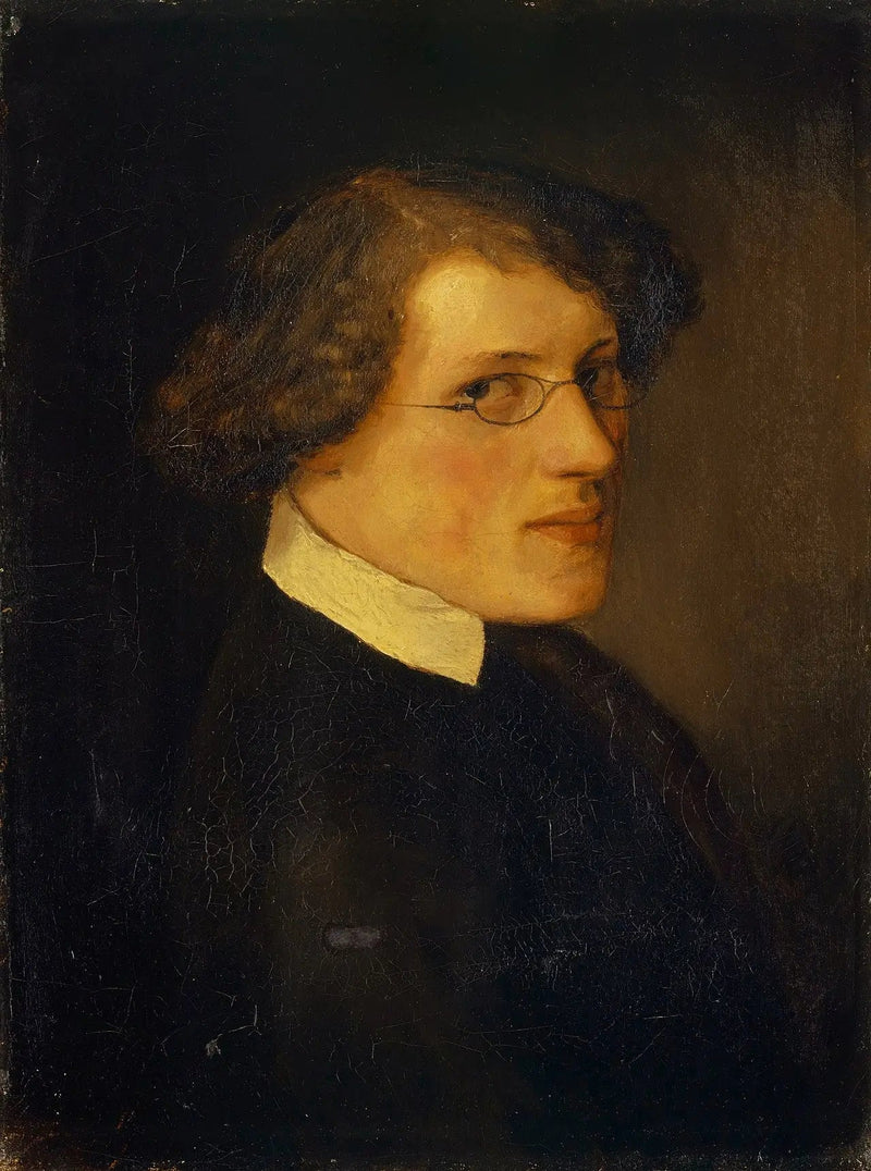 Retrato de Jakob Mähly - Arnold Böcklin