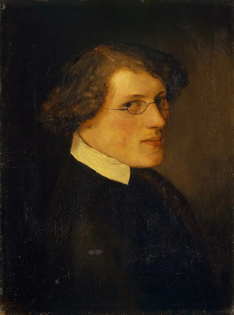 Retrato de Jakob Mähly - Arnold Böcklin